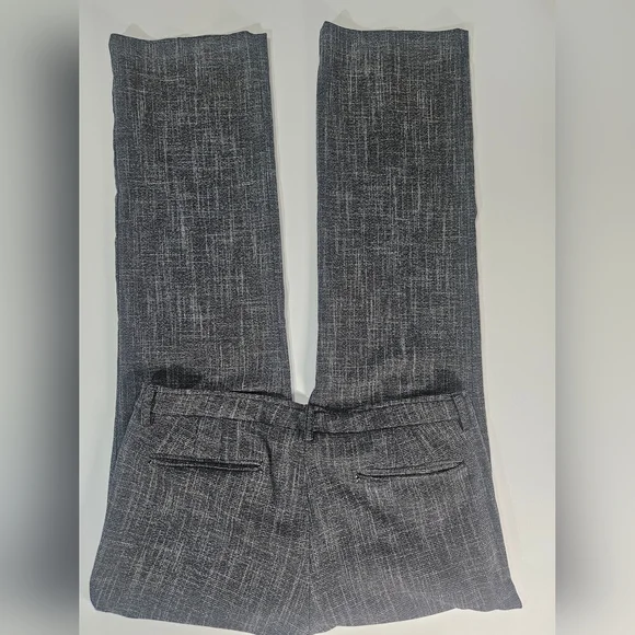 New York & Company Dress Pants Womens 8 Gray Stretch Straight Leg Career Bottoms - Picture 8 of 9